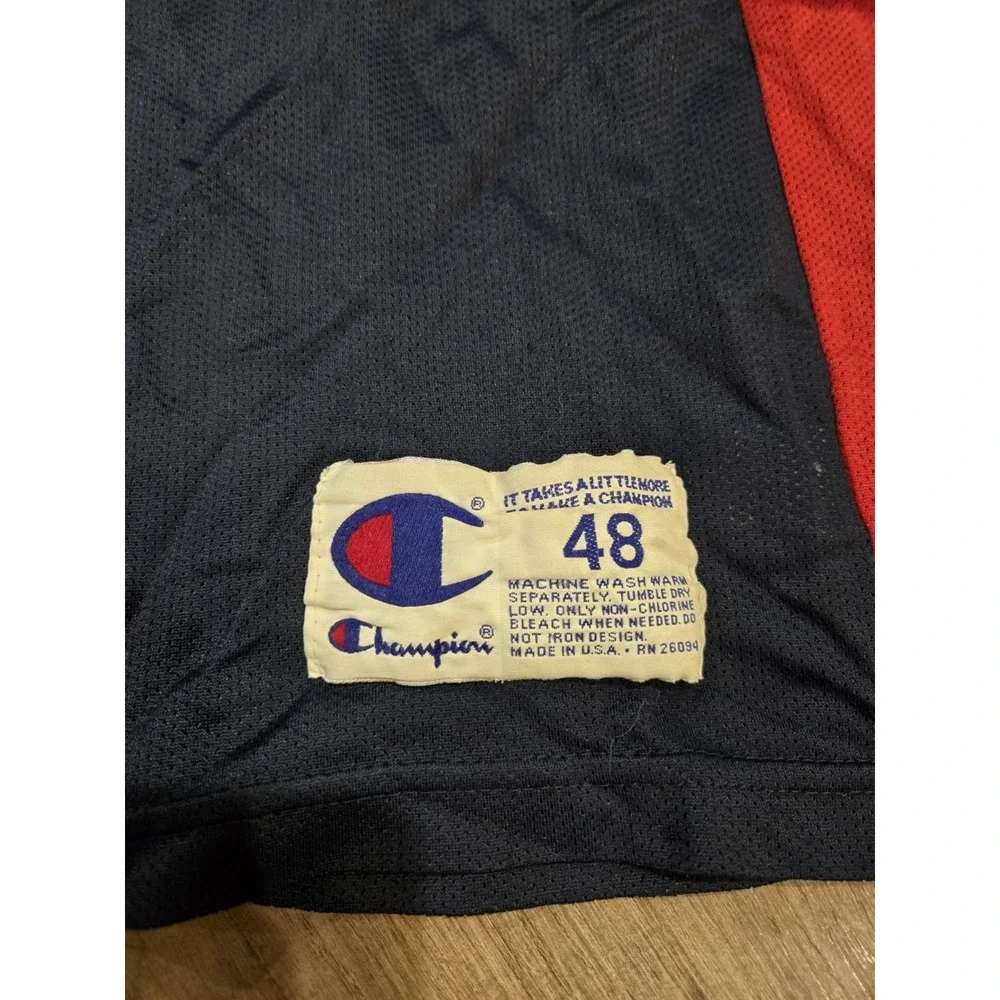 Champion worn but